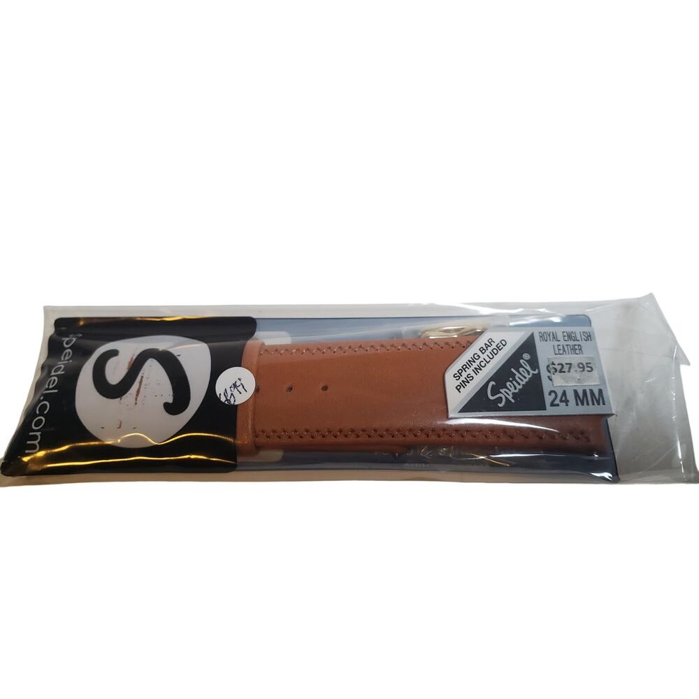 Speidel Watch Band - Royal English Leather - HNY 24mm 965-820